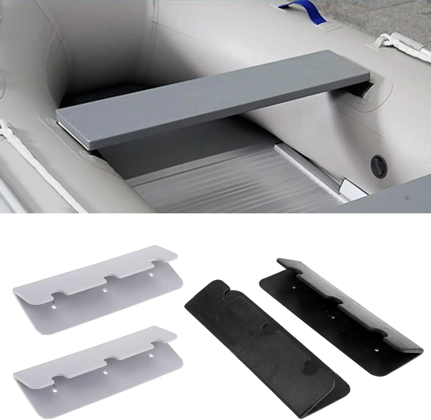 2Pcs Boat Seat Hook PVC Inflatable Boat Seat Hook Clip Bracket for Inflatable Rubber Dinghy Raft Yacht Kayak Boat Part Boat Seat Brackets Boat Seat Holders Boat Seat Hook Boat Seat Hook Clip