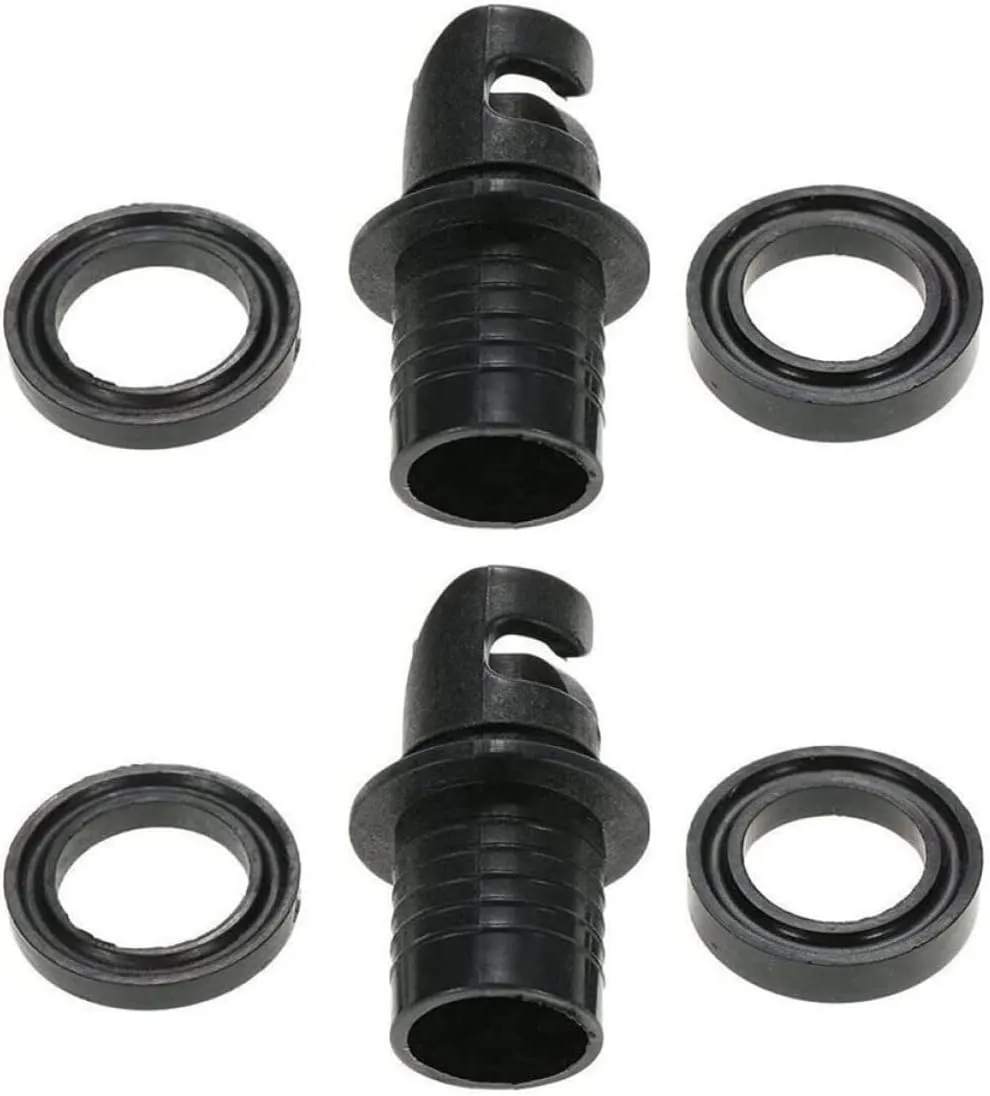 2pcs Inflatable Paddleboard Pump Adaptor Hose Connector for Air Compressor Strong Seal Leakproof Performance