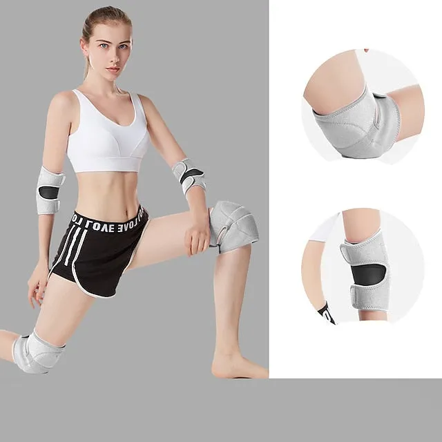 4pcs Comfortable Knee and Elbow Pads Cushions