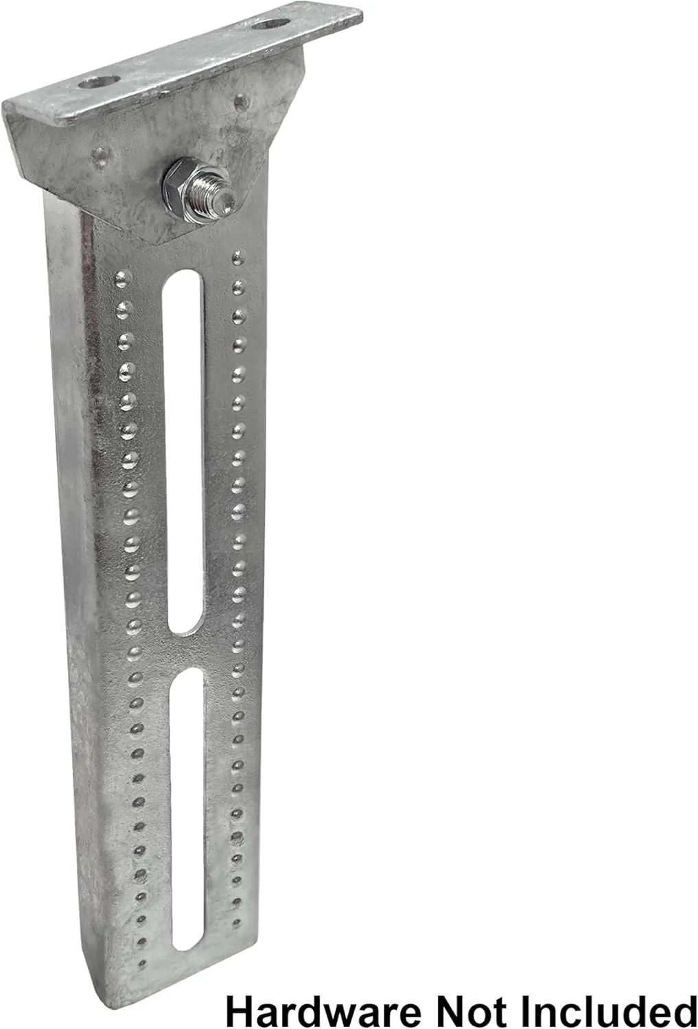A.A 12" Galvanized Swivel and Top Bunk Bolster Bracket for Boat Trailer, Heavy Duty (2 Pack