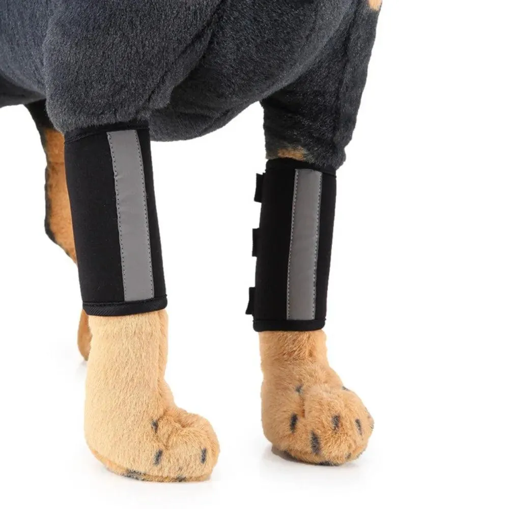 Accessories for Wound Recovery Shockproof Puppy Elbow Pad Dog Leg Protective Cover Dog Front Leg Brace Pet Knee Pads