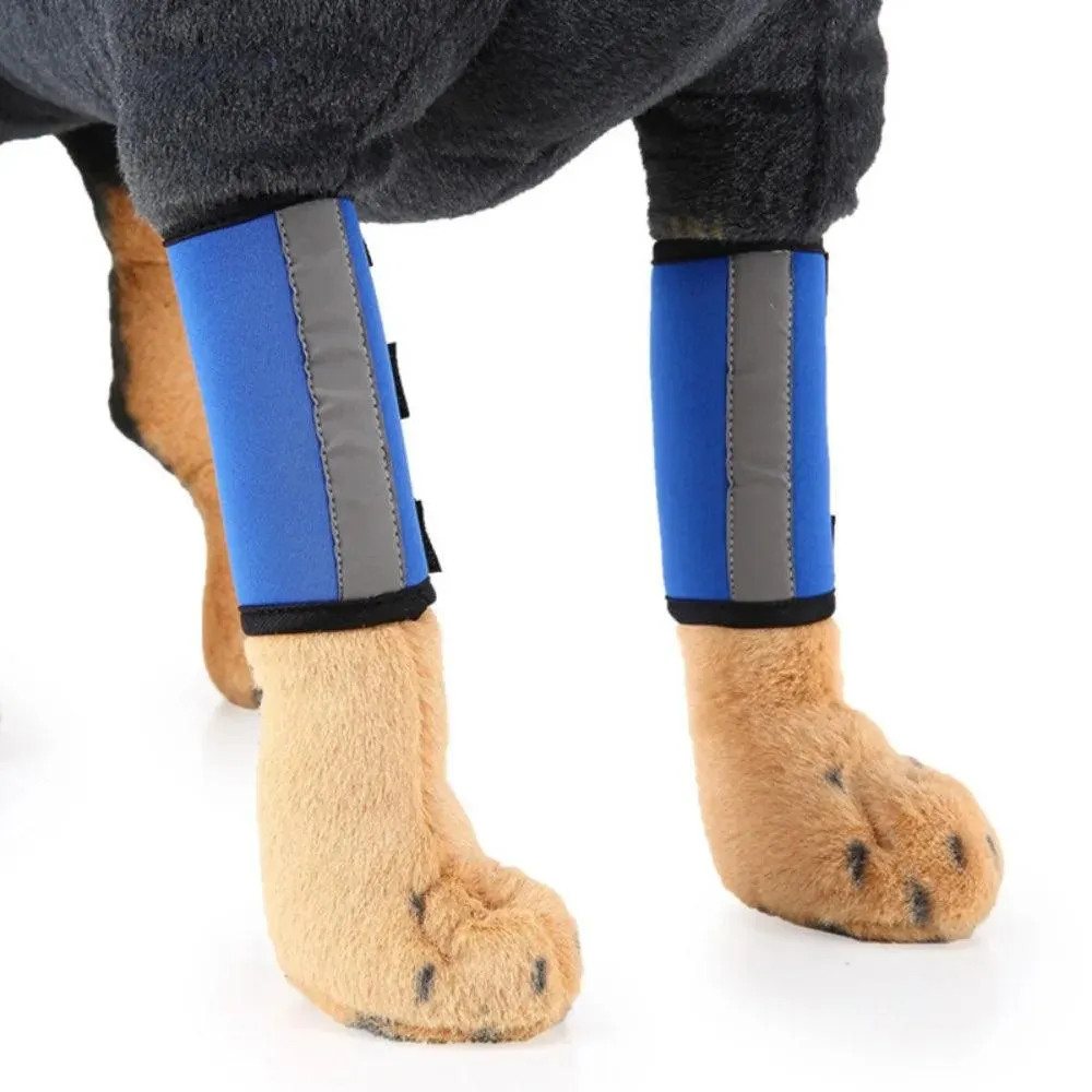 Accessories for Wound Recovery Shockproof Puppy Elbow Pad Dog Leg Protective Cover Dog Front Leg Brace Pet Knee Pads