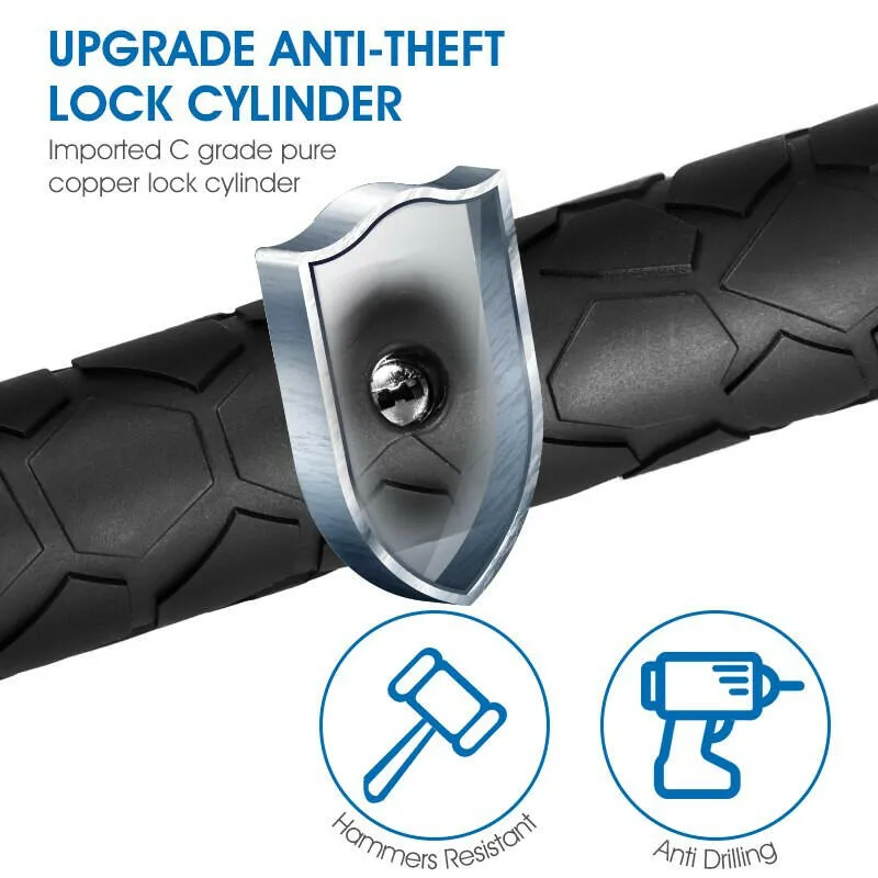 Anti-theft Bike U Lock With 2 Keys MTB Road Bicycle Lock Motorcycle Scooter Security Cycling Accessories