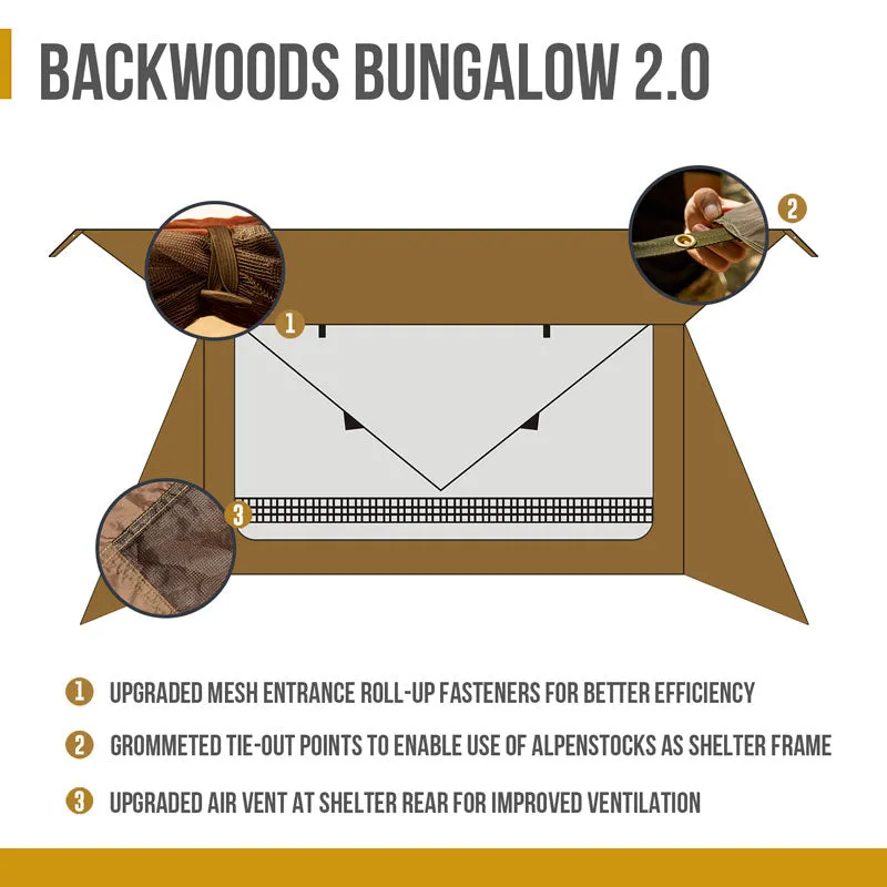 BACKWOODS BUNGALOW UL Super Shelter 2.0