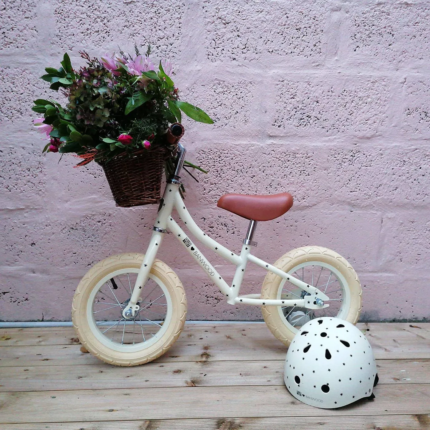 Banwood First Go Balance Bike - Bonton Cream Special Edition