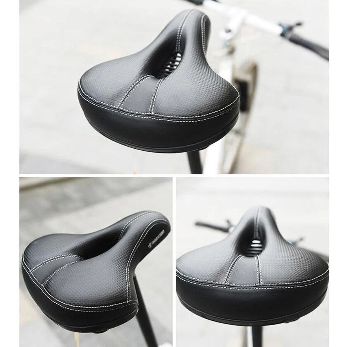 Big Bum Saddle MTB Bike Seat Wide Soft Pad Comfort Road Bike Cushion Mountain Bike Seat Bike Saddle