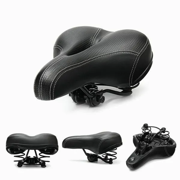 Big Bum Saddle MTB Bike Seat Wide Soft Pad Comfort Road Bike Cushion Mountain Bike Seat Bike Saddle