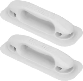 Boat Grab Handle  2-Pack Marine Handrail With Pre-Drilled Holes | Multipurpose Stainless Steel Handles For Canoe, Inflatable Raft, Dinghy, Kayak, And Yacht | Durable, Easy-to-Install Marine Accessory
