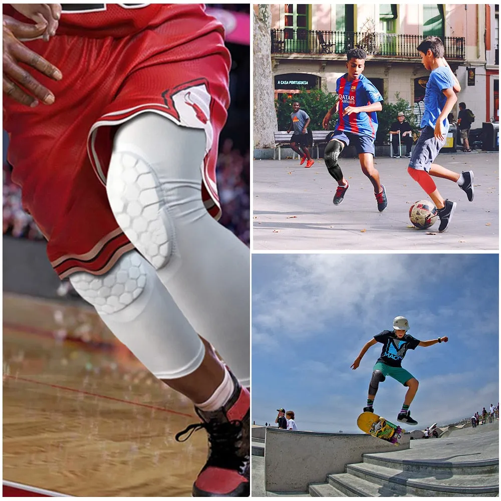 Breathable Absorb Sweat Basketball Knee Pad