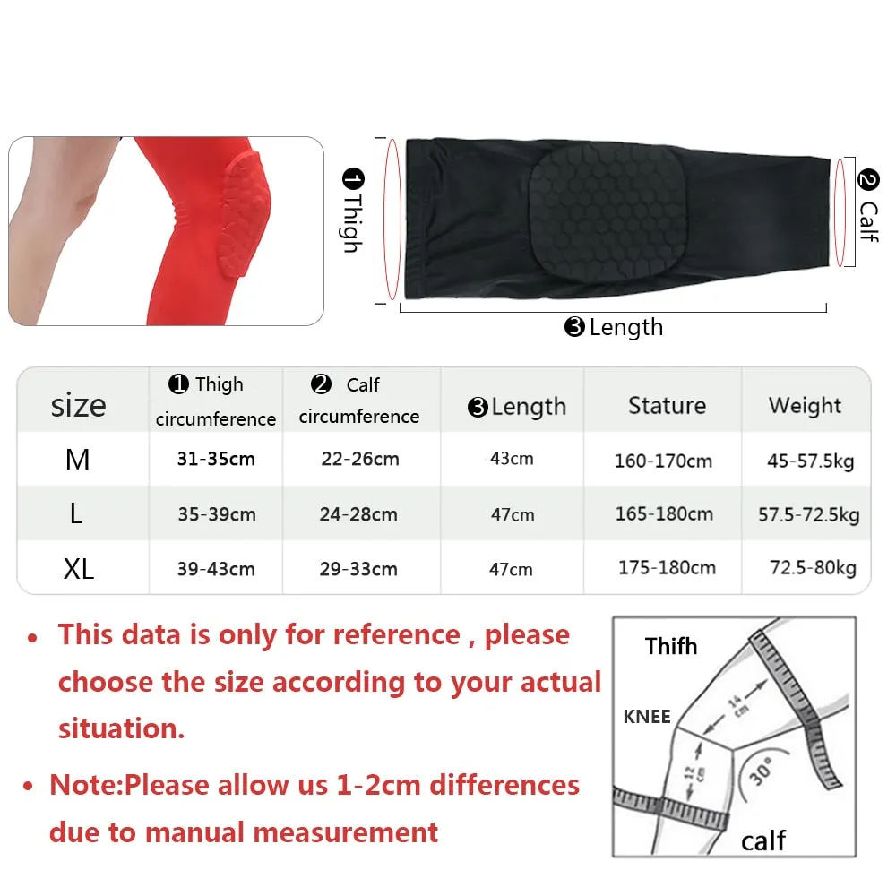 Breathable Absorb Sweat Basketball Knee Pad