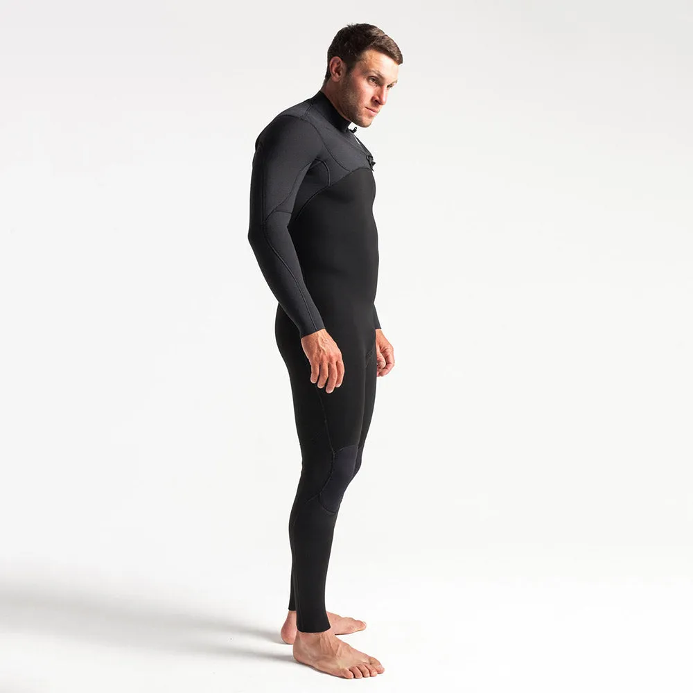 C-Skins Session 3/2mm CZ Summer Wetsuit - Black/Carbon/Black