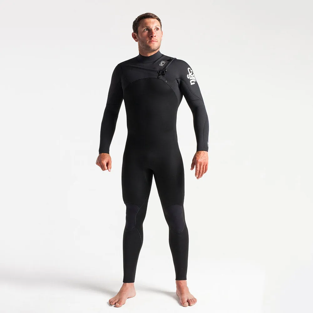 C-Skins Session 3/2mm CZ Summer Wetsuit - Black/Carbon/Black