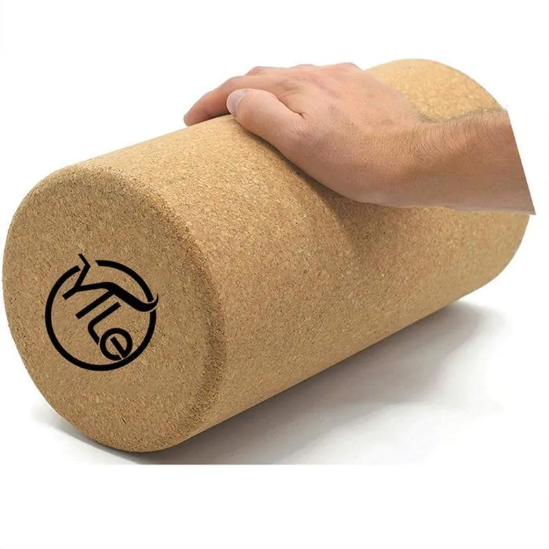 Eco-Friendly Natural Cork Yoga Pillar Brick