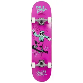 Enuff Skully Factory Complete Skateboard Pink 7.75" x 31.5"