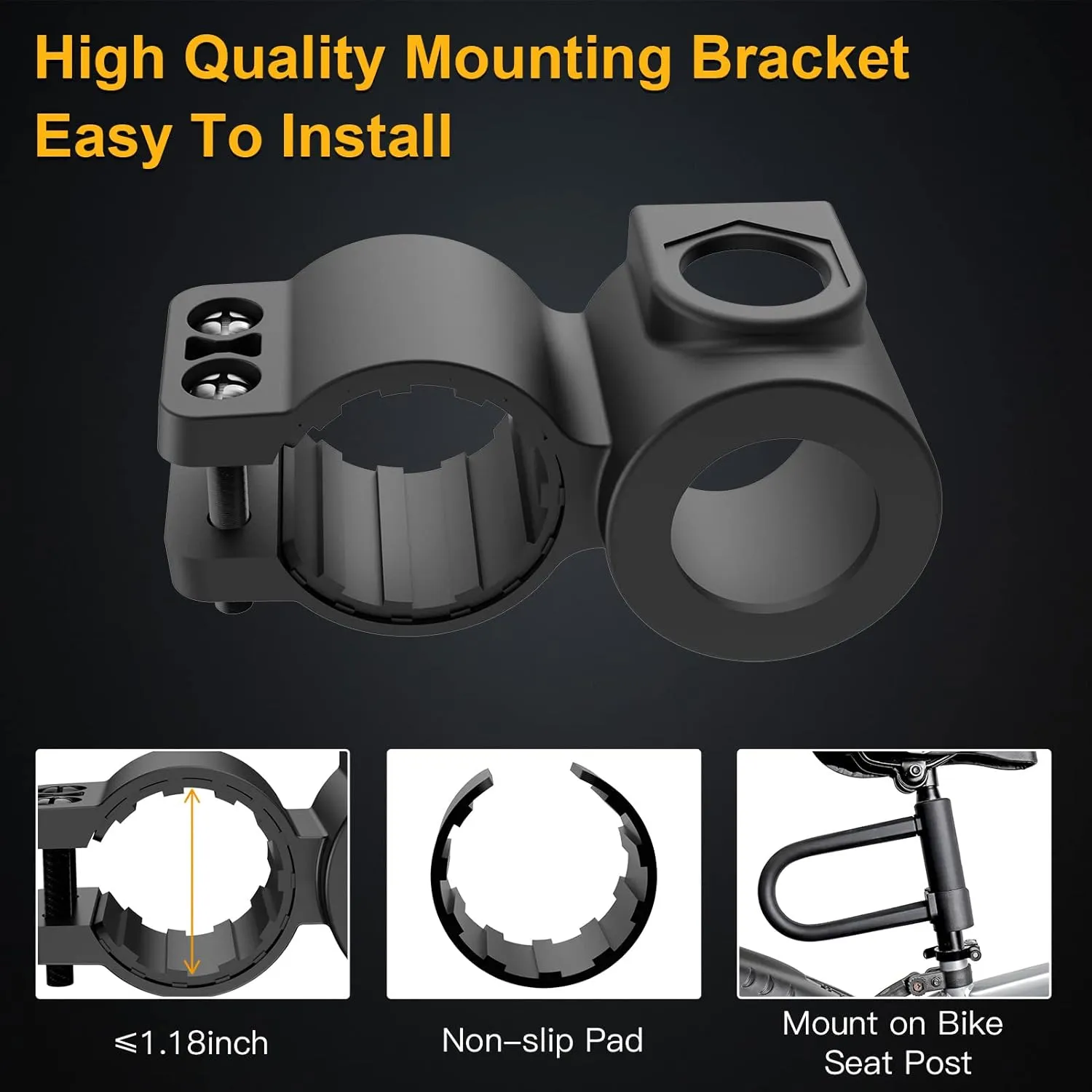 HeavyDuty Anti Theft Secure Combination EBike/Escooter U Lock