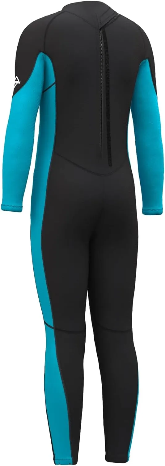 Hevto Kids Wetsuit for Boys Girls Toddler Youth 3/2mm Neoprene Full Wet Suits in Cold Water for Swimming Surfing Diving