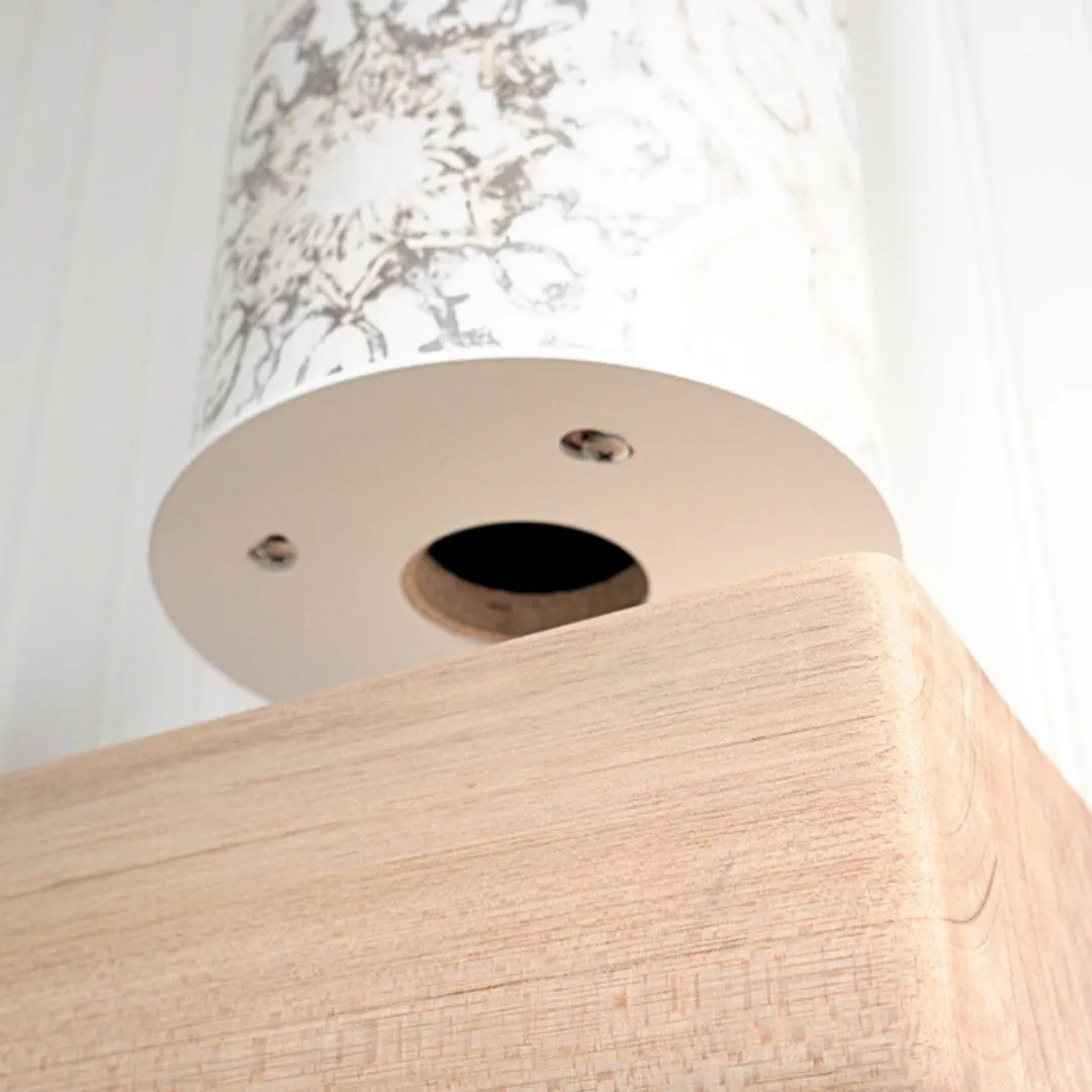Homi Yoga Block Wall Bracket | White