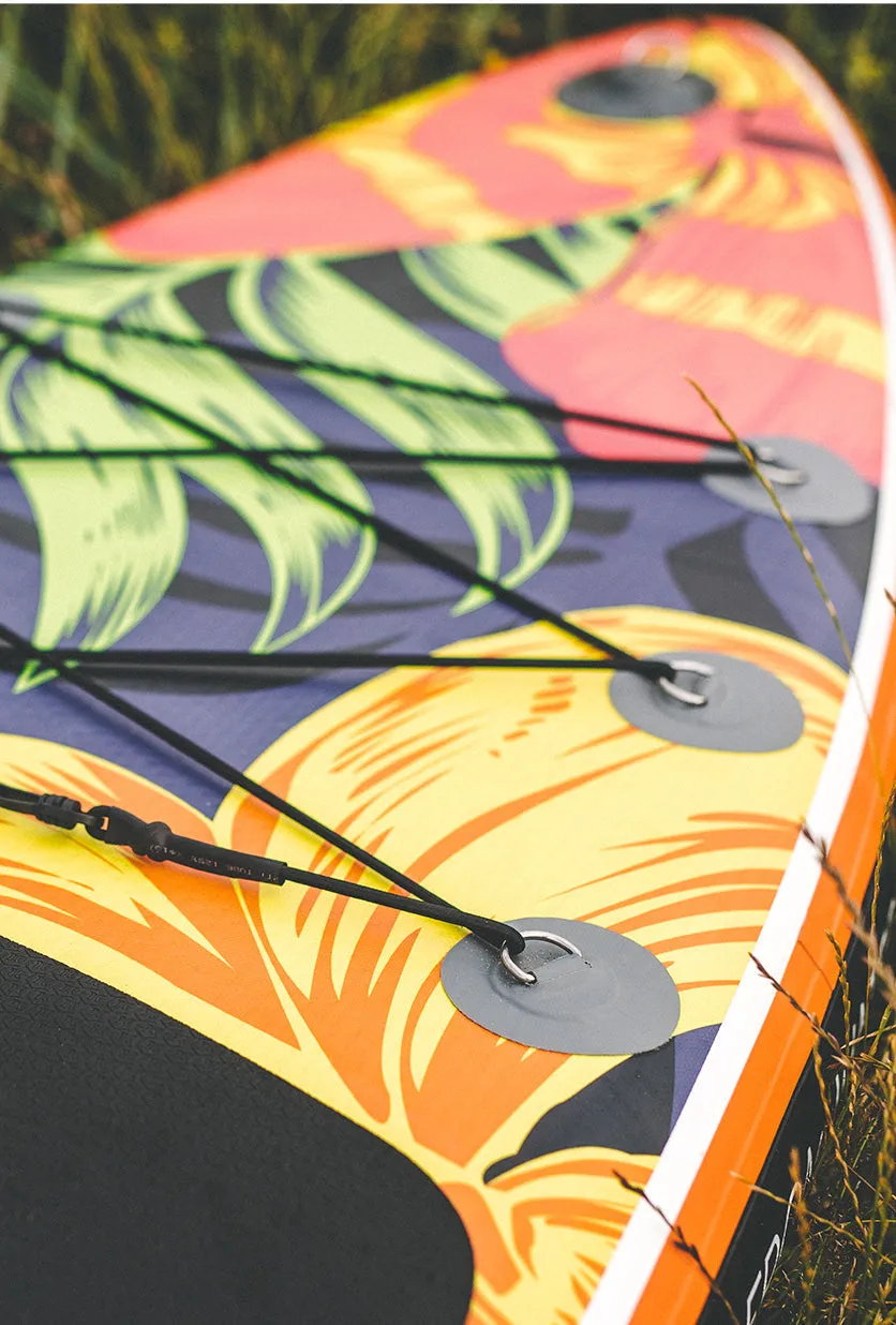 Hurley ApexTour Inflatable Paddleboard - 10'8 - Midnight Tropics