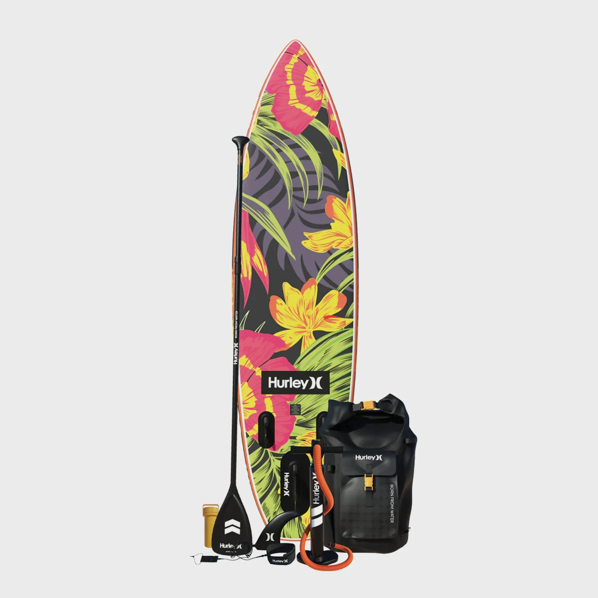 Hurley ApexTour Inflatable Paddleboard - 10'8 - Midnight Tropics