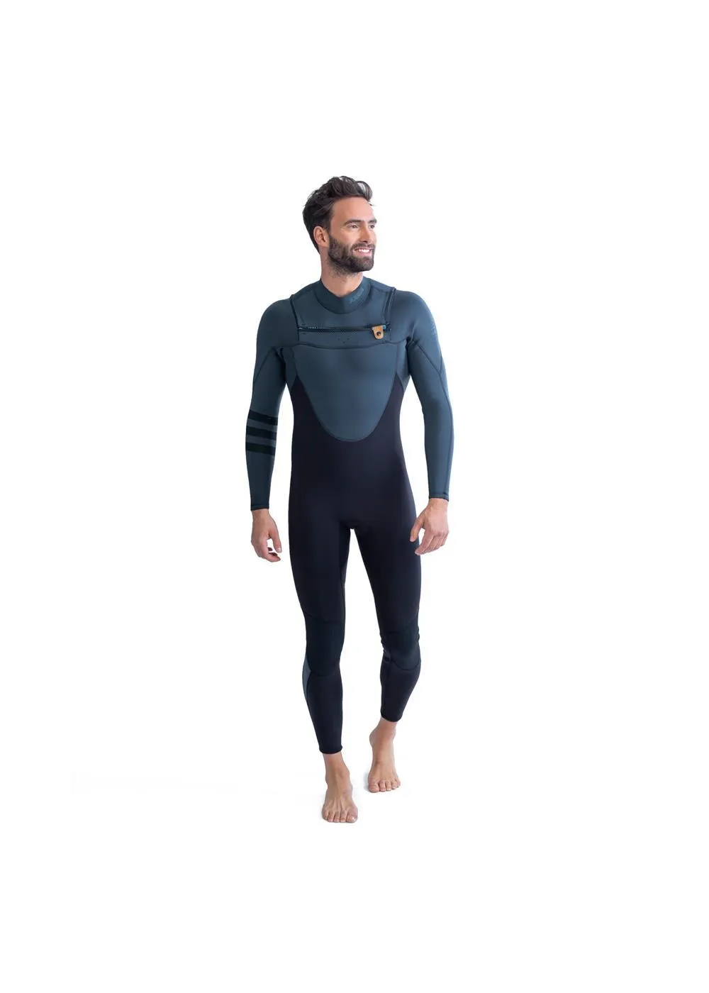 Jobe Perth 3/2mm Chestzipper Wetsuit Men Grey