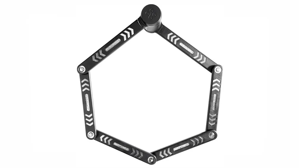 Kryptolock Folding Lock 610 6mm x100cm Sold Secure Silver