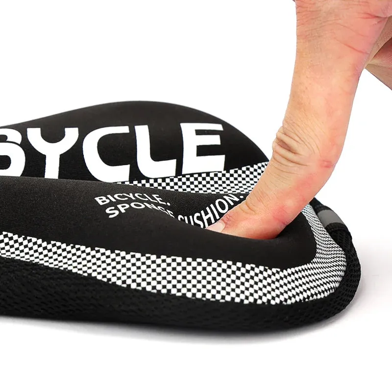 Lebycle Silicone Sponge Bike Seat Cover Soft Gel Bicycle Seat Bike Saddle Seat Cushion For Bicycle Accessories Bike Saddle Cover