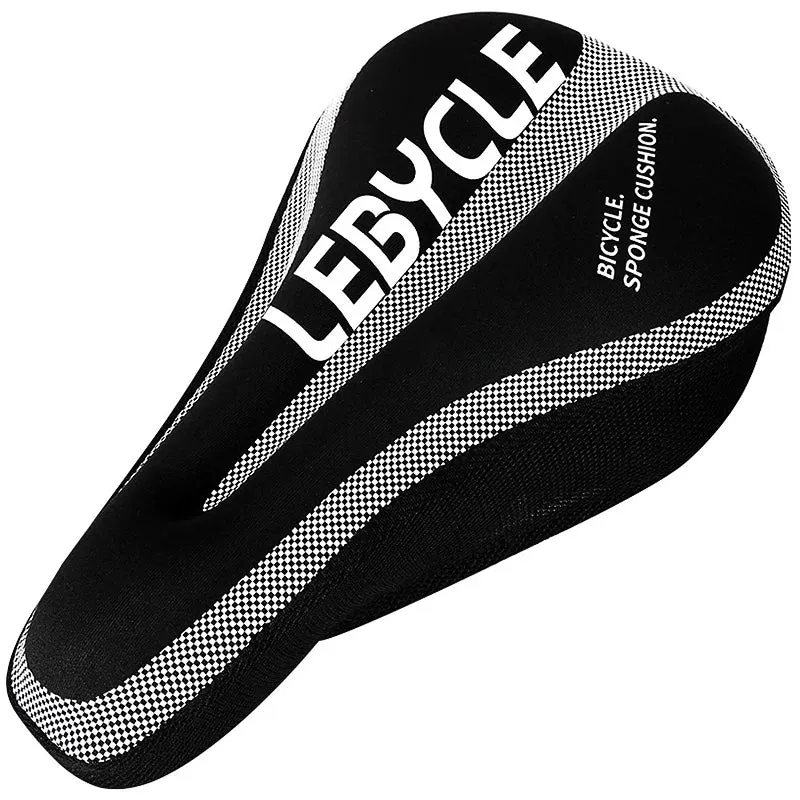Lebycle Silicone Sponge Bike Seat Cover Soft Gel Bicycle Seat Bike Saddle Seat Cushion For Bicycle Accessories Bike Saddle Cover