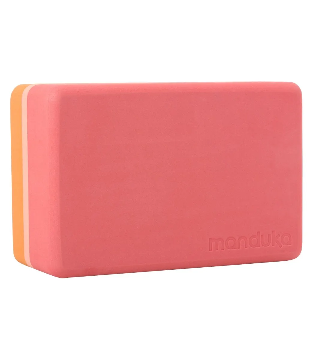 Manduka Recycled Foam Yoga Block