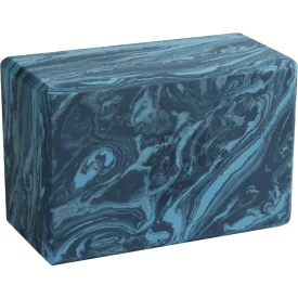 Marbled Foam Yoga Block 4"