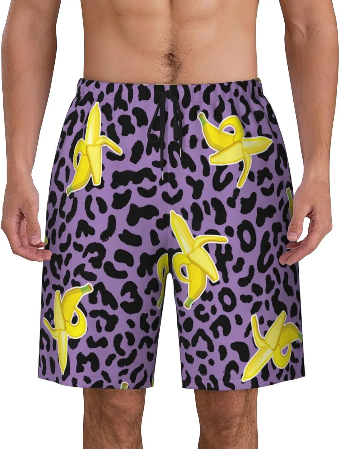 Mens Swim Trunks with Mesh Lining,9 Inch Quick Dry Board Shorts Bathing Suit Swimsuit Beach Pants Swimwear