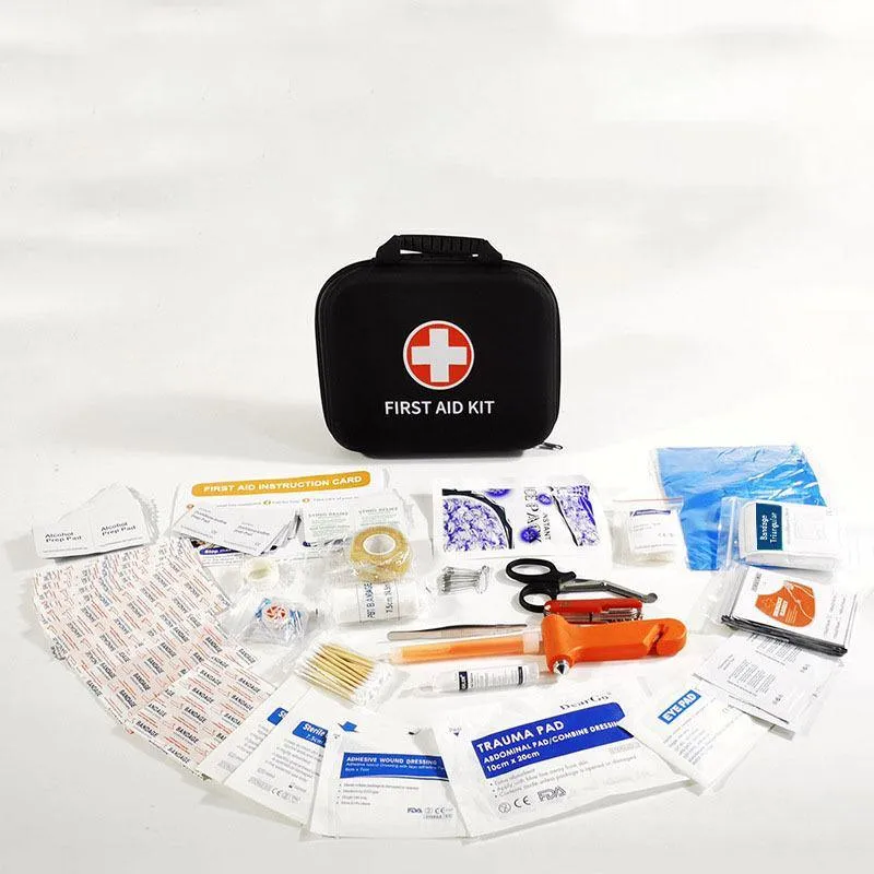 Mini First Aid Kit Compact, Lightweight for Emergencies Outdoors