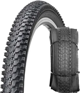 MOHEGIA Bike Tire,20x2.125/24x1.95/26x1.95/27.5x2.125 inch Foldable Replacement Mountain Bicycle Tire