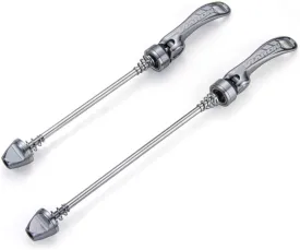 MTB Quick Release Axle Front and Rear Mountain Bike Skewer Set Aluminum Alloy Bicycle Wheel Skewers Hub QR Lever