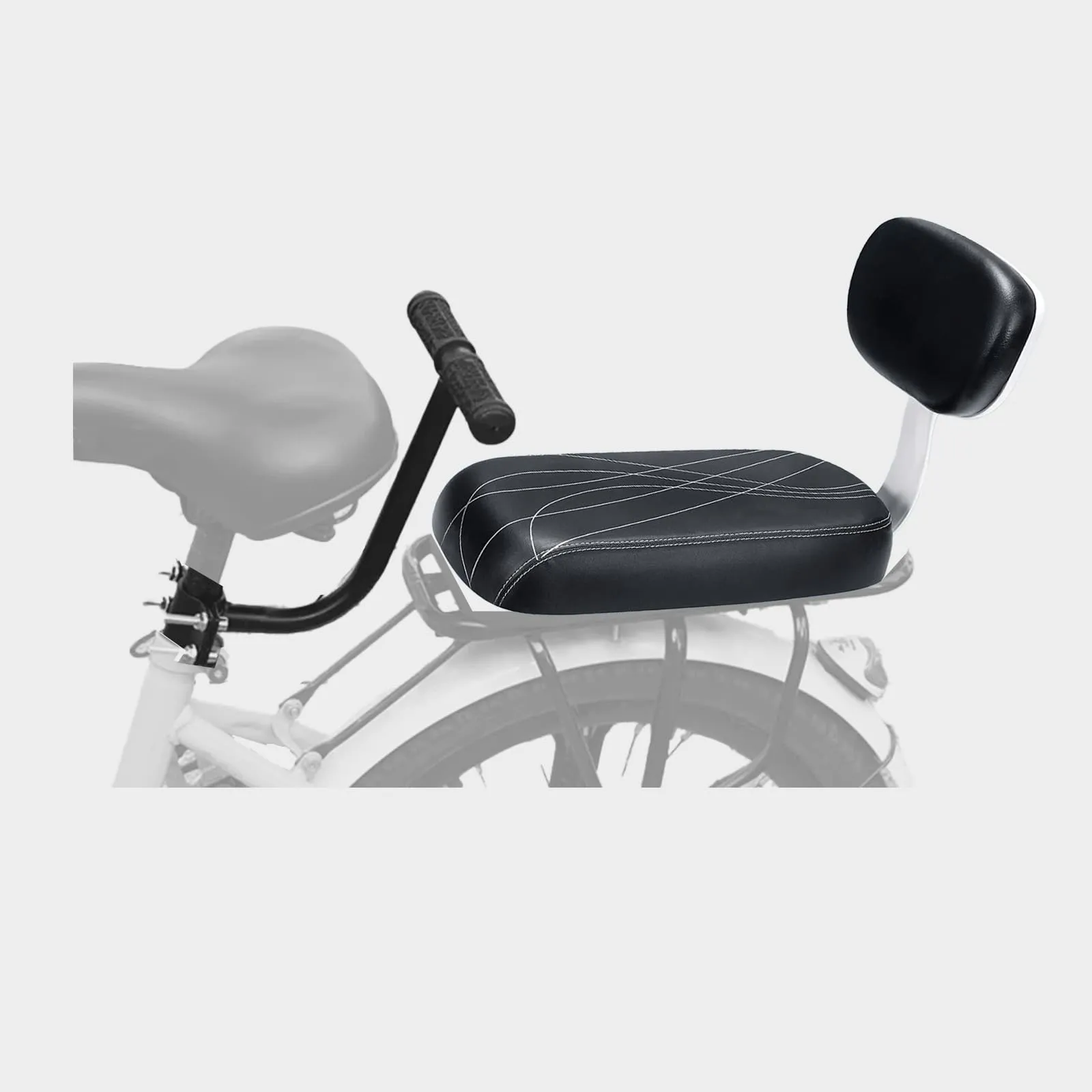 OEM Tripper Rear Bike Seat Cushion, Armrest, foot pegs set