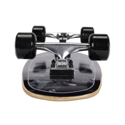 Open Box - ReDo Skateboard Co. 24" Standard Skateboard - Black Floral