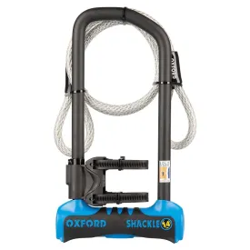 OXFORD Shackle 14 Pro Duo U-Lock 320mm x 177mm   Cable