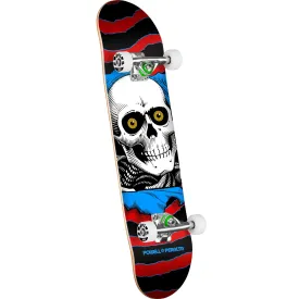 Powell Peralta Ripper Birch Skateboard Complete - 7.0″ Red/Blue