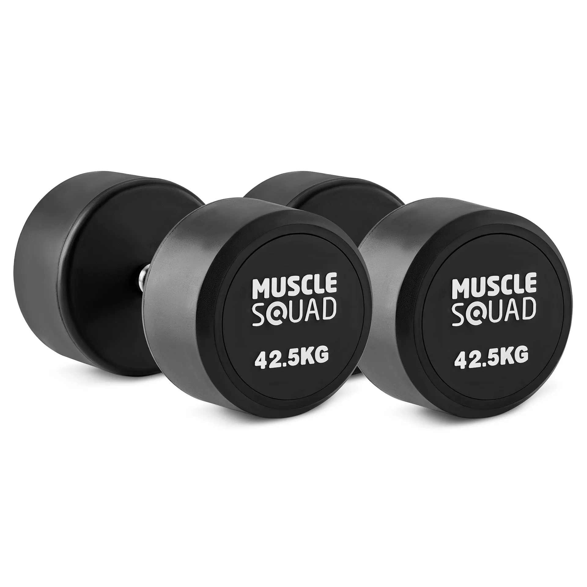 Round Rubber Dumbbell Pairs - Clearance