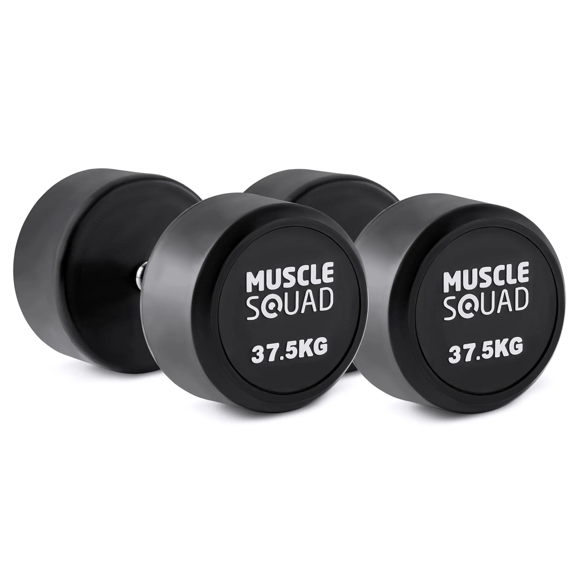 Round Rubber Dumbbell Pairs - Clearance
