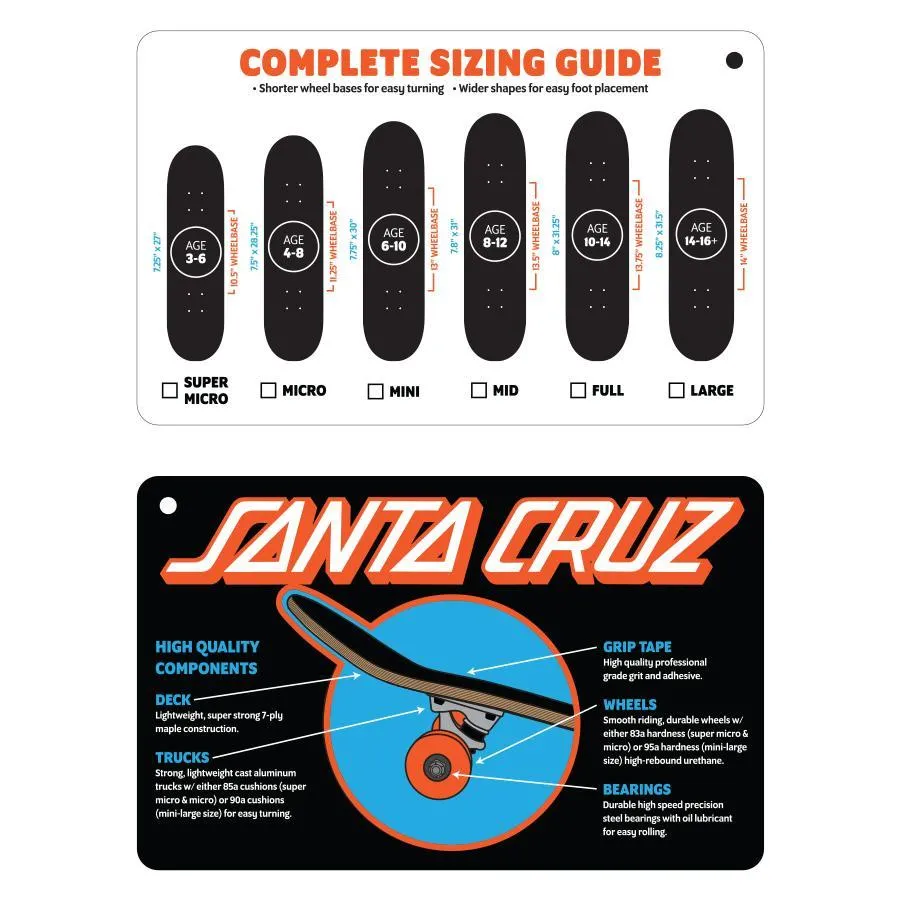 Santa Cruz - Screaming Hand Full 8 x 31.25