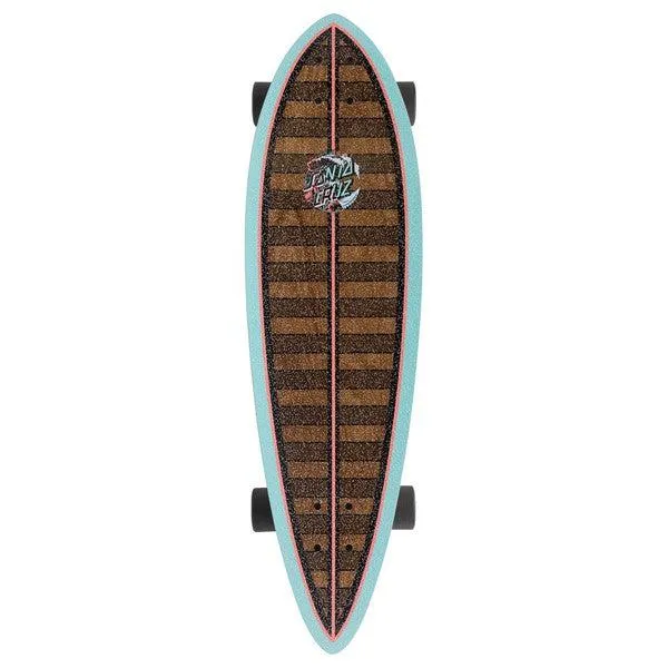 Santa Cruz Wave Dot Splice Pintail Cruiser Longboard Complete 9.2" x 33"