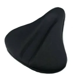 Silicone Bike Seat Cushion Cover for Large Wide Bike Saddle Pad