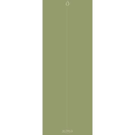 SLOFLO Essential Rubber Yoga Mat 4.5mm Sage