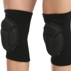 Sponge Knee Brace Pair (Up to 70kg) Anti-Slip Knee Pads for Sports & Training