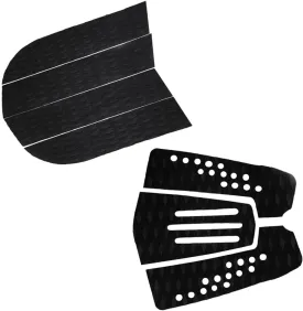 SUP Paddleboard 4 Dog Traction Pad Deck Grip Mat   3 Surfboard Traction Pad, EVA Foam, Anti-Slip, Easy Installation, Black