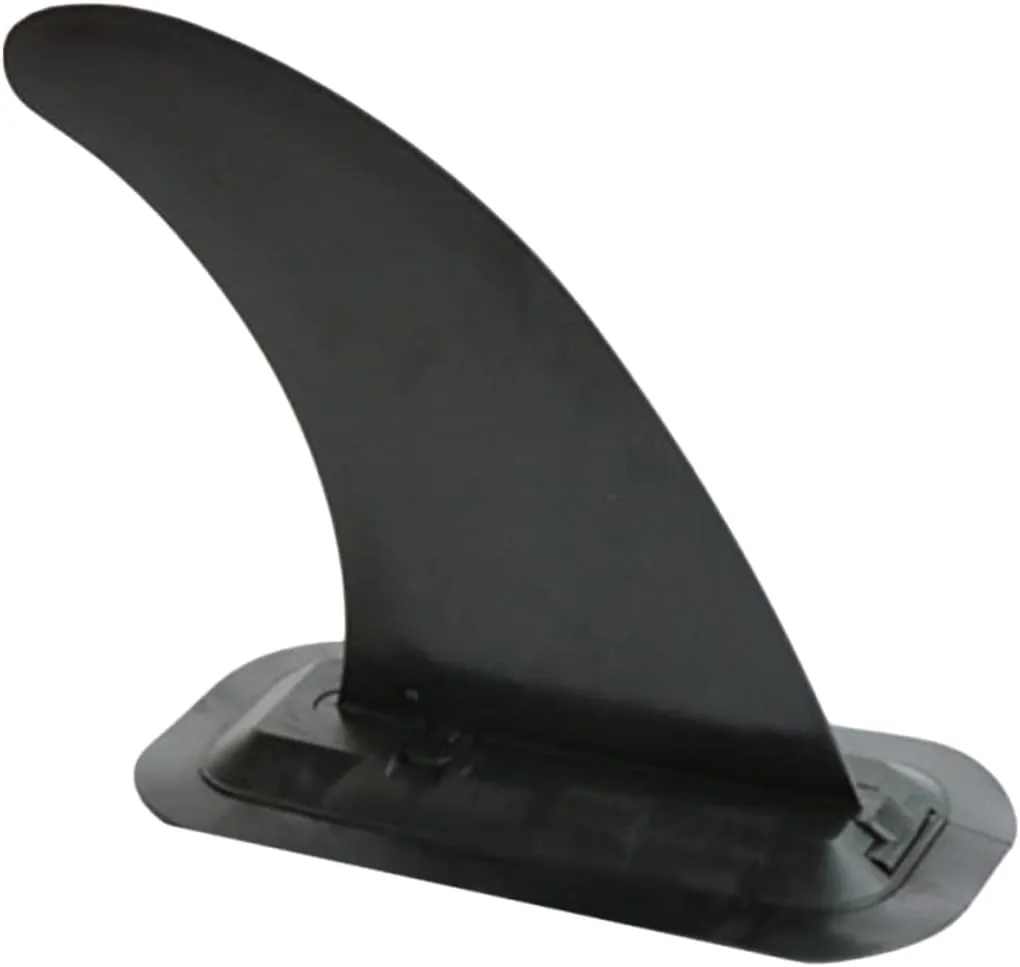 Surfboard Fin Surf Board Fins Board with Seat Board Pump Stand up Paddleboards Stand up Paddleboarding Inflatable Board Seat Water Fin Surfboard Accessories Canoe Fin Black