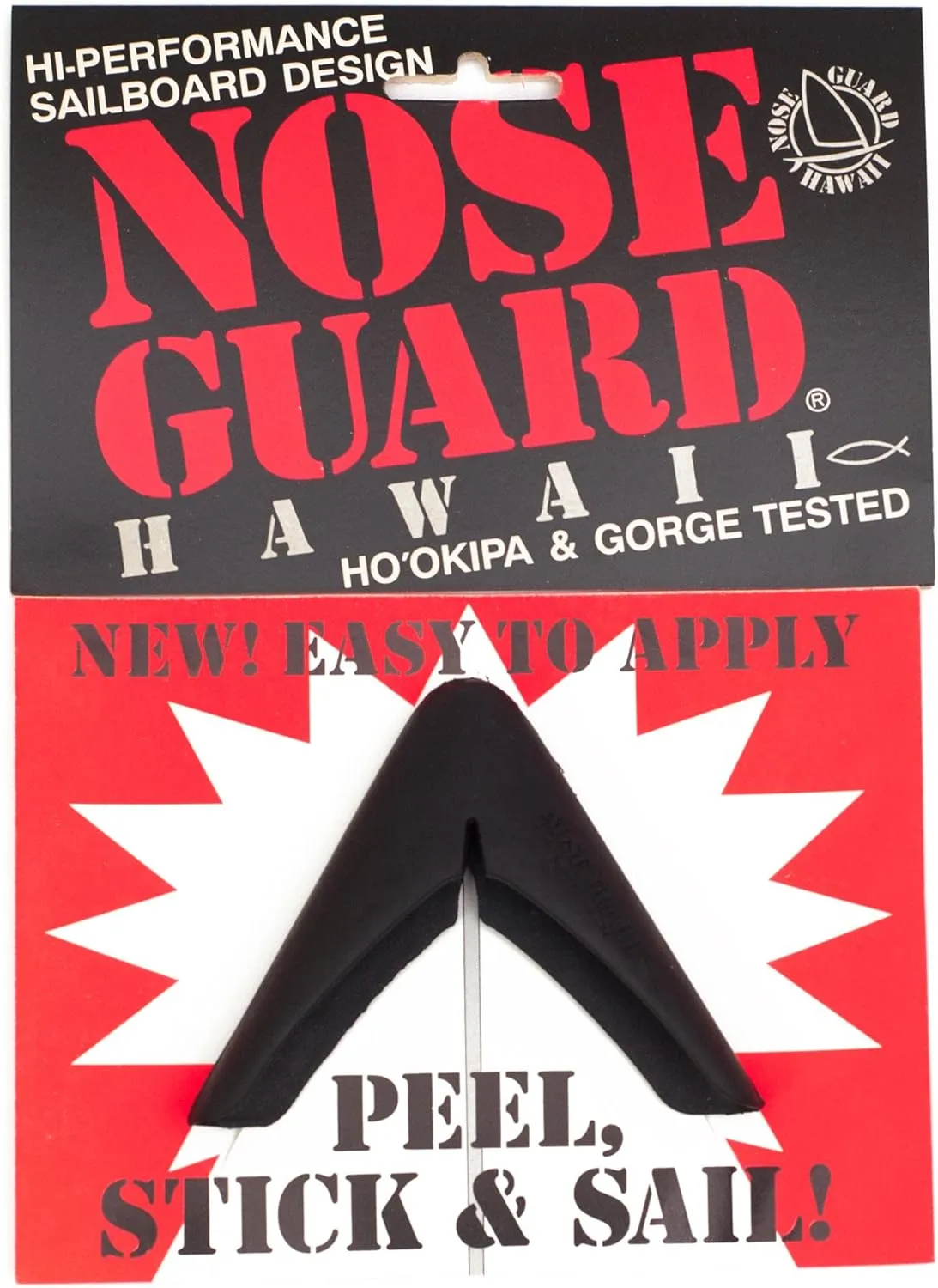 SurfCo - Windsurf and Sailboard Nose Guard Kit (Available in Black, Red, Silver, and Blue)