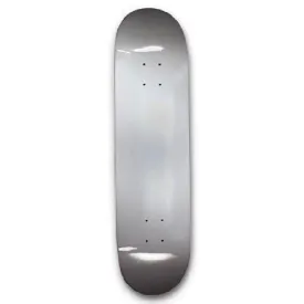 Titanium colored Skateboard Deck - Blank Dipped Deck - 31"