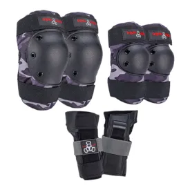TRIPLE 8 SAVER SERIES PADS 3-PACK CAMO