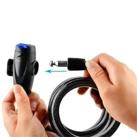 Universal Bike Lock Anti-theft with 2 Key Bicycle Motorcycle Mountain Bike Safety Lock Cable Lock New Model Bike Accessories